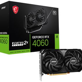 GeForce RTX 4060 VENTUS 2X BLACK 8G OCのメイン画像