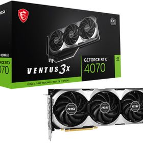 GeForce RTX 4070 VENTUS 3X 12G OCのメイン画像