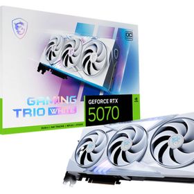 GeForce RTX 5070 12G GAMING TRIO OC WHITEのメイン画像