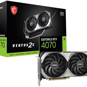 GeForce RTX 4070 VENTUS 2X E 12G OCのメイン画像