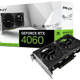 GeForce RTX 4060 8GB VERTO ダブルファン VCG40608DFXPB1のメイン画像