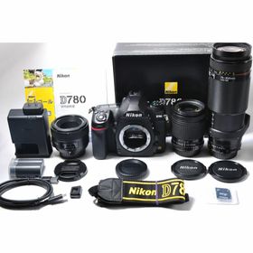 ニコン(Nikon)の❤️極上美品❤️ニコン D780 単焦点＆標準＆超望遠トリプルレンズセット❤️(デジタル一眼)