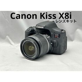 ショット数2600！Canon EOS kiss x8i レンズキット♪(デジタル一眼)