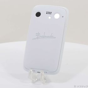【中古】BALMUDA BALMUDA Phone 128GB ホワイト BMSAA2 SoftBank 〔ネットワーク利用制限▲〕 【297-ud】
