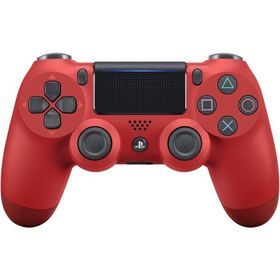 【SONY純正】ワイヤレスコントローラー (DUALSHOCK 4) マグマ・レッド (CUH-ZCT2J11)