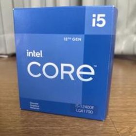 Core i5 12400F BOX メルカリの新品＆中古最安値 | ネット最安値の価格