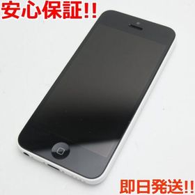 アイフォーン(iPhone)の美品 iPhone5c 16GB ホワイト M444(スマートフォン本体)