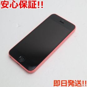 アイフォーン(iPhone)の美品 iPhone5c 16GB ピンク 白ロム M444(スマートフォン本体)