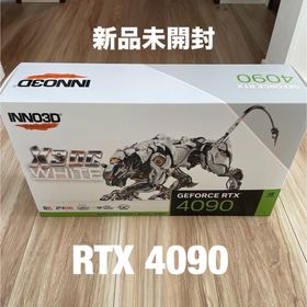 エルザ(ELSA)の【新品・未開封】GeForce RTX 4090 INNO3D WHITE(PCパーツ)
