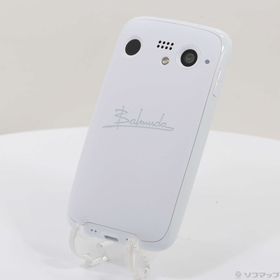 BALMUDA Phone 128GB ホワイト BMSAA2 SoftBank 〔ネットワーク利用制限▲〕