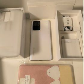 シャオミ(Xiaomi)のxiaomi 11t pro ホワイト 128GB(スマートフォン本体)