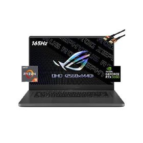 ASUS ROG Zephyrus G15 Slim Flagship Gaming Laptop, 15.6" 165Hz QHD (2560x1440) 100% DCI-P3 Pantone, AMD Ryzen 9 5900HS 8 Cores, GeForce RTX 3060, RGB