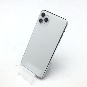 〔中古〕iPhone11 Pro Max 64GB シルバー MWHF2J/A au(中古1ヶ月保証)