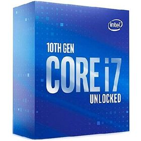 インテル Intel Core i7-10700K (Base Clock: 3.80GHz; Socket: LGA1200; 125 Watt) Box