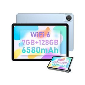 Blackview Tablet Android 12 Tab 8 WiFi Tablets 10.1 Inch 7GB(4+3 Expand) RAM+128GB/1TB ROM Quad Core Processor 6580mAh 1280×800 HD+IPS Display 13MP+8
