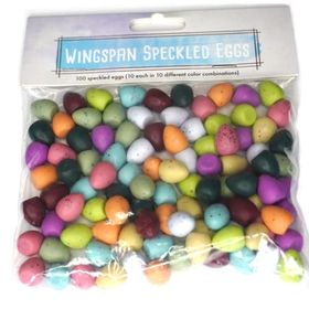 Stonemaier: Wingspan 斑点卵 100個の斑点卵付き 10個の卵トークン付き 10種類の異なる色の組み合わせ ウィングスパンゲームプレイを向上