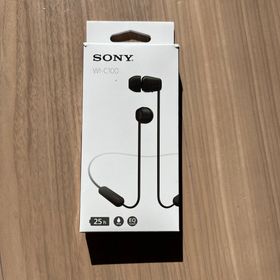 ソニー(SONY)のSONY Bluetoothヘッドホン WI-C100(B)(ヘッドフォン/イヤフォン)