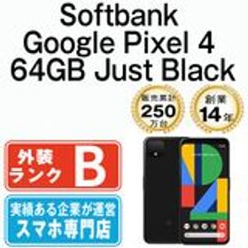 【中古】 Google Pixel4 64GB Just Black gp464sbbk7mtm