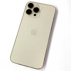 【中古】iPhone13 Pro Max 256GB MLJA3J/A ゴールド SIMロック解除済み 《スマホ・山城店》◆U643