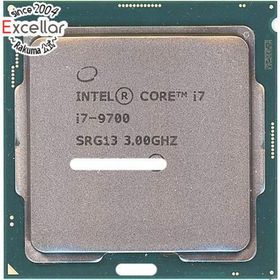 インテル(intel)のCore i7 9700 3.0GHz LGA1151 65W SRG13(PCパーツ)