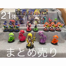 ニンテンドウ(任天堂)の【amiibo】スプラトゥーンシリーズ 21体まとめ売り(その他)