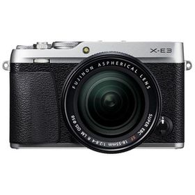中古 １年保証 美品 FUJIFILM X-E3 レンズキット XF 18-55mm R LM OIS シルバー