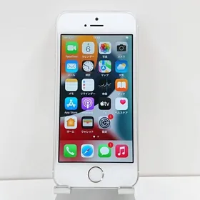 【訳アリ・ジャンク】iPhoneSE 16GB シルバー au 送料無料 本体 c01499 【中古】