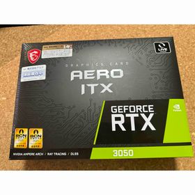 エムエスアイ(msi)のMSI GeForce RTX 3050 AERO ITX 8G(PCパーツ)