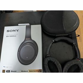 ソニー(SONY)のSONY ワイヤレスヘッドホン WH-1000XM3 ブラック(ヘッドフォン/イヤフォン)