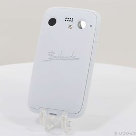 【中古】BALMUDA BALMUDA Phone 128GB ホワイト BMSAA2 SoftBank 〔ネットワーク利用制限▲〕 【220-ud】