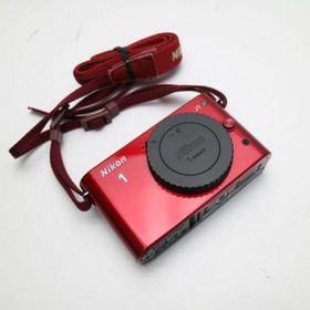 ニコン(Nikon)のNikon 1 J1 ボディ レッド M555(ミラーレス一眼)