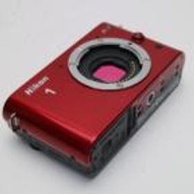 超美品 Nikon 1 J1 ボディ レッド 中古本体 安心保証 即日発送 ミラーレス一眼 ニコン 本体