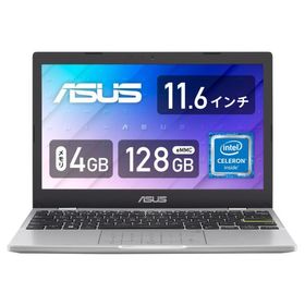ASUS(エイスース) 11.6型 ノートパソコン ASUS E210KA(Celeron / メモリ 4GB/ 128GB(eMMC))ドリーミーホワイト E210KA-GJ02WWS 返品種別A