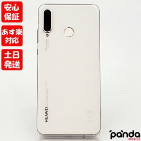 simfree android huawei p30lite ホワイト 美品スマホ/家電/カメラ ...