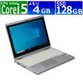 中古パソコン Panasonic Let’s note CF-RZ6 Windows10 ノートPC 一年保証 Core i5-7Y57 1.2(〜最大3.3)GHz MEM:4GB SSD:128GB 光学ドラ