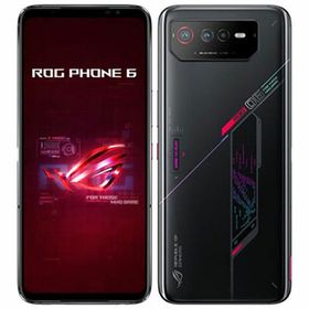 【中古】【安心保証】 ROG Phone 6 ROG6-BK12R256[256GB] SIMフリー ファントムブラック