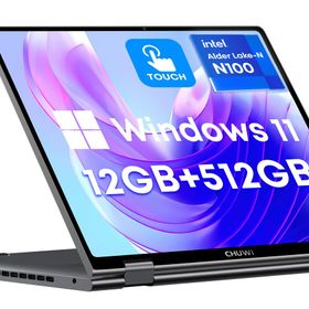 windows 11【日本語キーボード】Celeron N100ノートパソコン10.51インチCHUWI MiniBook X 12G RAM+512G ROM＋SSD拡張+ タッチパネル1920*1200 16:10 IPSディスプレイ最大2.8GHz ミニパソコン 軽量薄型 ノートPC 全機能
