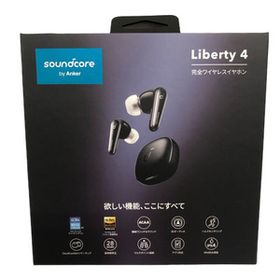 アンカー Soundcore Liberty4 イヤホン 完全ワイヤレスイヤホン A3953N11 ウルトラノイズキャンセリング Bluetooth ブラック ※TP その他