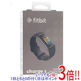 【いつでも2倍！5．0のつく日は3倍！1日も18日も3倍！】【中古】Fitbit Fitbit Charge 5 FB421BKBK-FRCJK ブラック/グラファイト 未使用