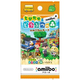【BOX販売】『とびだせ どうぶつの森 amiibo+』amiiboカード (1パック 3枚入り)×20パック【任天堂】