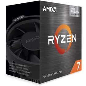 送料無料 AMD Ryzen 7 5700G with Wraith Stealth cooler 3.8GHz 8コア / 16スレッド 72MB 65W 【当店保証3年】(沖縄離島送料別途)