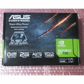 ASUS NVIDIA GeForce GT730／ファンレス／2GB(PCパーツ)