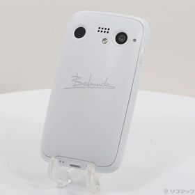 【中古】BALMUDA BALMUDA Phone 128GB ホワイト BMSAA2 SoftBank 〔ネットワーク利用制限▲〕 【305-ud】