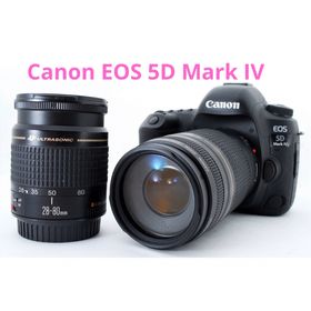 キヤノン(Canon)のキャノン Canon EOS 5D Mark IV標準&望遠ダブルレンズセット(デジタル一眼)