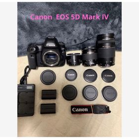 キヤノン(Canon)のキャノンCanon EOS 5D Mark IV標準&望遠&単焦点レンズセット(デジタル一眼)