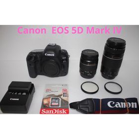 キヤノン(Canon)のキャノン canon EOS 5D Mark IV 標準&望遠タブルレンズセット(デジタル一眼)
