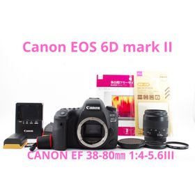 キヤノン(Canon)の☆Canon EOS 6D mark II & CANON EF 38-80㎜☆(デジタル一眼)