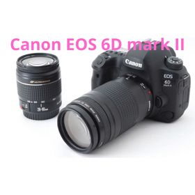 キヤノン(Canon)のCanon EOS 6D Mark II 標準&望遠ダブルレンズセット(デジタル一眼)