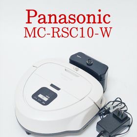 パナソニック(Panasonic)の【美品】Panasonic MC-RSC10-W ロボット掃除機 パナソニック(掃除機)