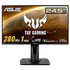 ASUS(エイスース) ゲーミングモニター TUF Gaming ブラック VG259QM [24.5型］ VG259QM
